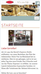 Mobile Screenshot of kessels-espresso-studio.de